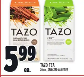Metro Tazo tea offer