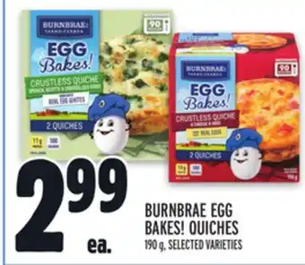 Metro Burnbrae egg bakes! quiches offer