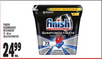Metro Finish dishwasher detergent offer