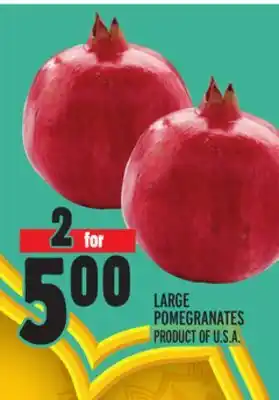 Metro Large pomegranates offer