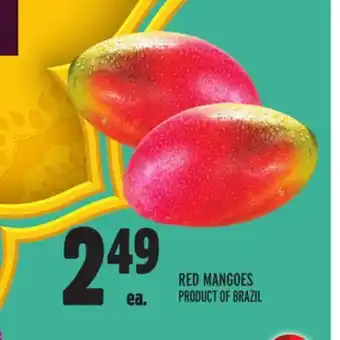 Metro Red mangoes offer