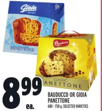 Metro Bauducco or gioia panettone offer
