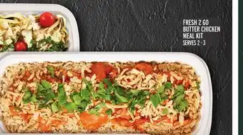 Metro Fresh 2 go butter chicken meal kit offer