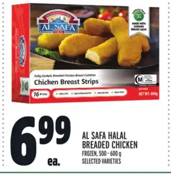 Metro Al safa halal breaded chicken offer