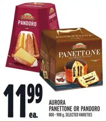 Metro Aurora panettone or pandoro offer