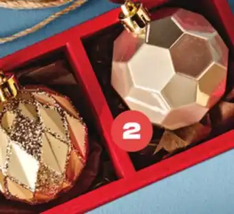 Loblaws Life at home caramel vintage mercury glass ornament, set of 4 offer