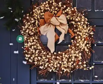 Loblaws Life at home 22 ivory berries wreath offer