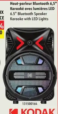 Sushi Shop Kodak 6.5 bluetooth speaker karaoke with led lights offer
