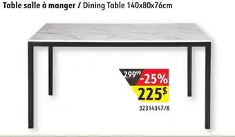 Sushi Shop Dining table offer