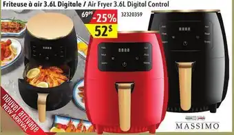 Sushi Shop Massimo air fryer 3.6l digital control offer