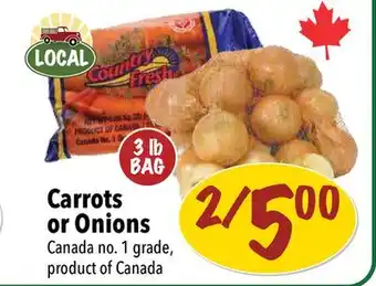 Farm Boy Carrots or onions offer