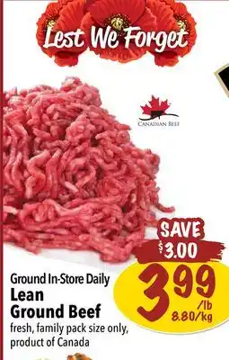 Farm Boy Lean ground beef offer