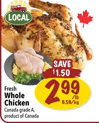 Farm Boy Fresh whole chicken offer