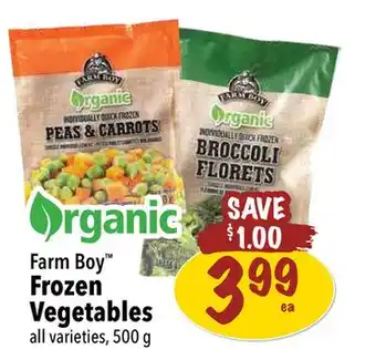 Farm Boy Farm boy frozen vegetables offer