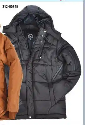 Sushi Shop Men's winter parka coat offer