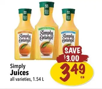 Farm Boy Simply juices offer