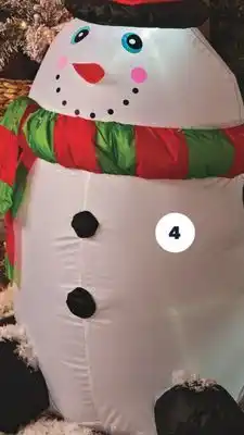 Real Canadian Superstore Life at home 3.5' inflatable snowman offer