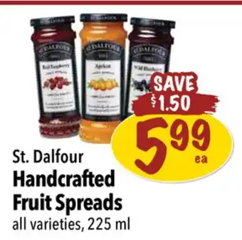 Farm Boy St. dalfour handcrafted fruit spreads offer
