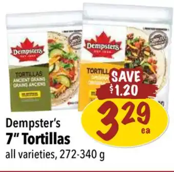 Farm Boy Dempster's 7 tortillas offer