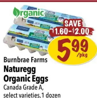 Farm Boy Burnbrae farms naturegg organic eggs offer