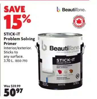 Home Hardware Stick-it problem solving primer offer