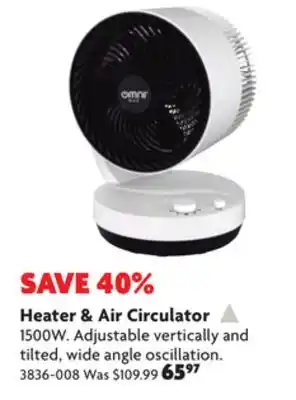 Home Hardware Heater & air calculator offer