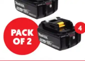 Home Hardware 18v 5.0ah li-ion batteries offer