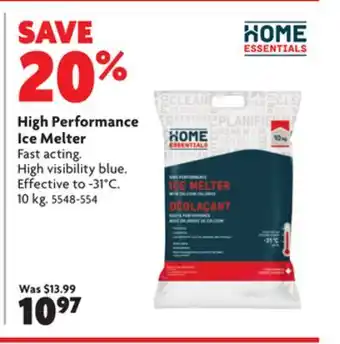 Home Hardware High performance ice melter offer