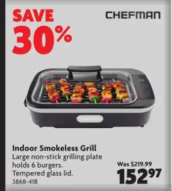 Home Hardware Indoor smokeless grill offer