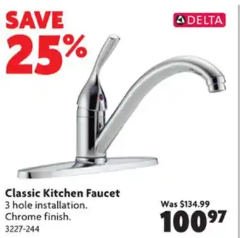 Home Hardware Classic kitchen faucet offer