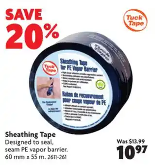 Home Hardware Sheathing tape offer