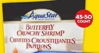 Giant Tiger Aqua star frozen shrimp offer