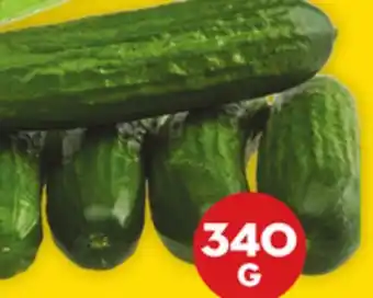 Giant Tiger 340 g mini cucumbers offer