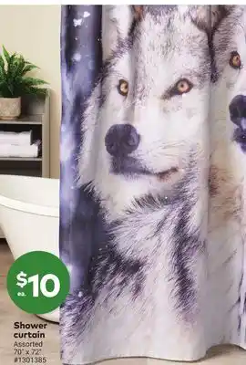 Giant Tiger Shower curtain offer