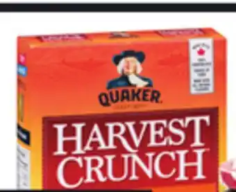 Giant Tiger Quaker harvest crunch cereal offer