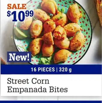 M & M Food Market Street corn empanada bites offer