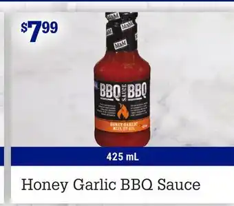 M & M Food Market Honey garlic bbq sauce offer