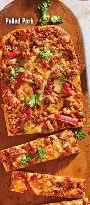 M & M Food Market Pulled pork flatbread offer