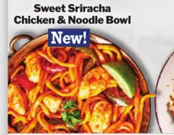 M & M Food Market Sweet sriracha chicken & noodle bowl offer
