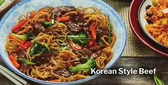 M & M Food Market Korean style beef offer