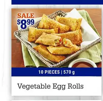 M & M Food Market Vegetable egg rolls offer