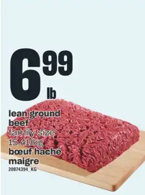 Valu-mart Bœuf haché maigre offer