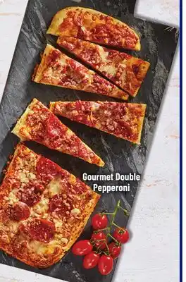 M & M Food Market Gourmet double pepperoni offer