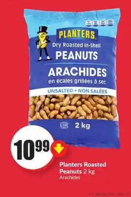 FreshCo Planters roasted peanuts 2 kg offer