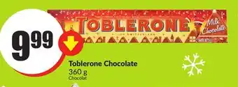 FreshCo Toblerone chocolate 360 g offer
