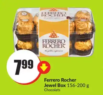 FreshCo Ferrero rocher jewel box 156-200 g offer