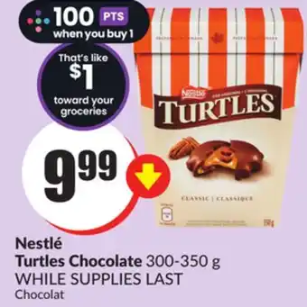 FreshCo Nestle turtles chocolate 300-350 g offer
