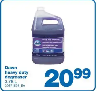 Wholesale Club Dawn heavy duty degreaser, 3.78 l offer