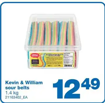 Wholesale Club Kevin & william sour belts, 1.4 kg offer