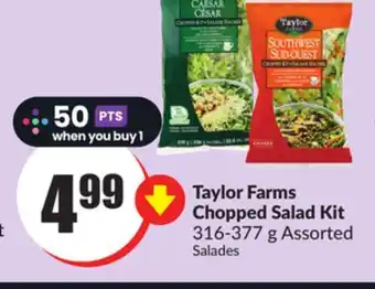 FreshCo Taylor farms chopped salad kit 316-377 g offer